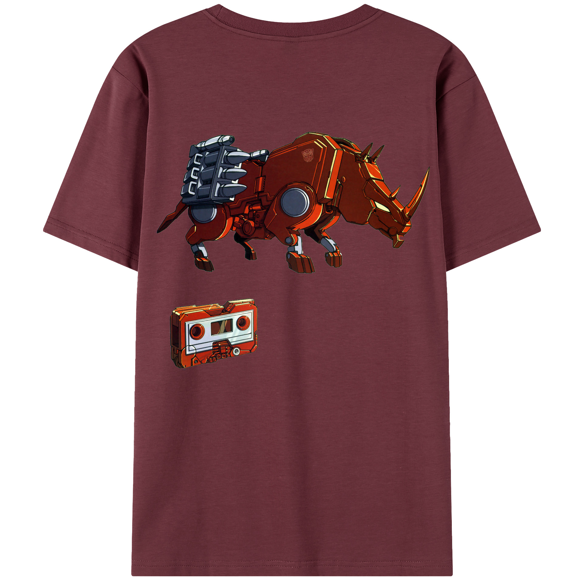 （画像用）  綿100％半袖Tシャツ（背面プリント）